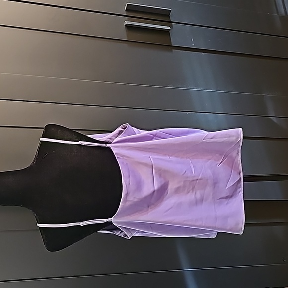 Flowy lightweight Lilac purple summer tank BNWT sz XXL adjustable beach vacation - Picture 8 of 10
